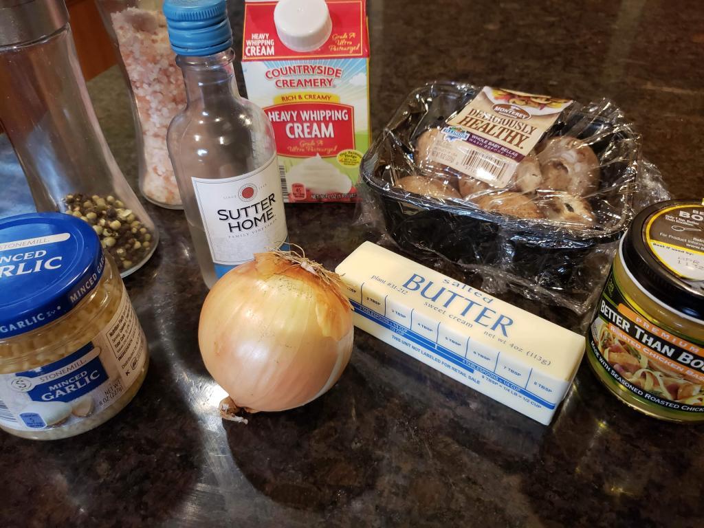 One Pan Creamy Mushroom Pork Chops Keto Low Carb Recipe