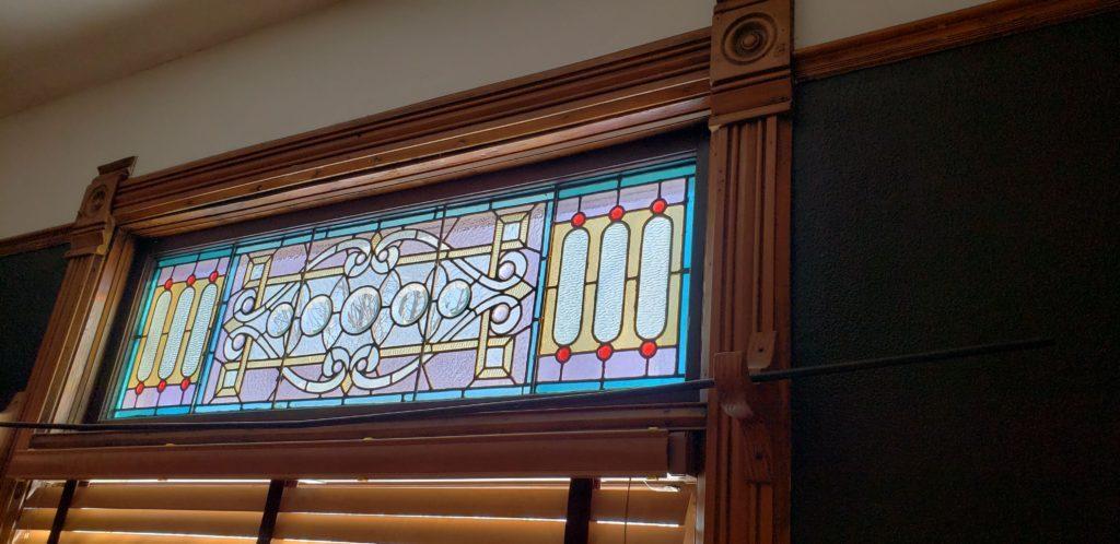 Stained Glass windows in our 125 Year old Home