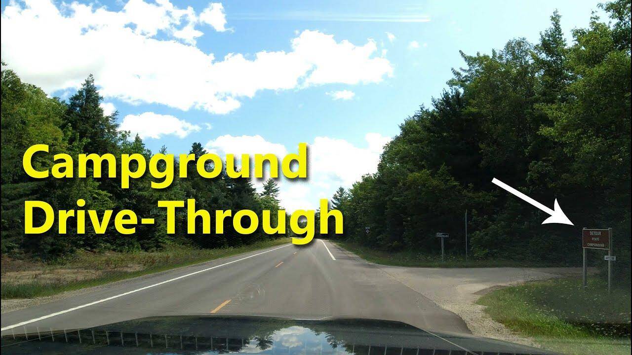 DeTour State Forest Campground Quick Peek – Southern shore of Michigan UP |E25