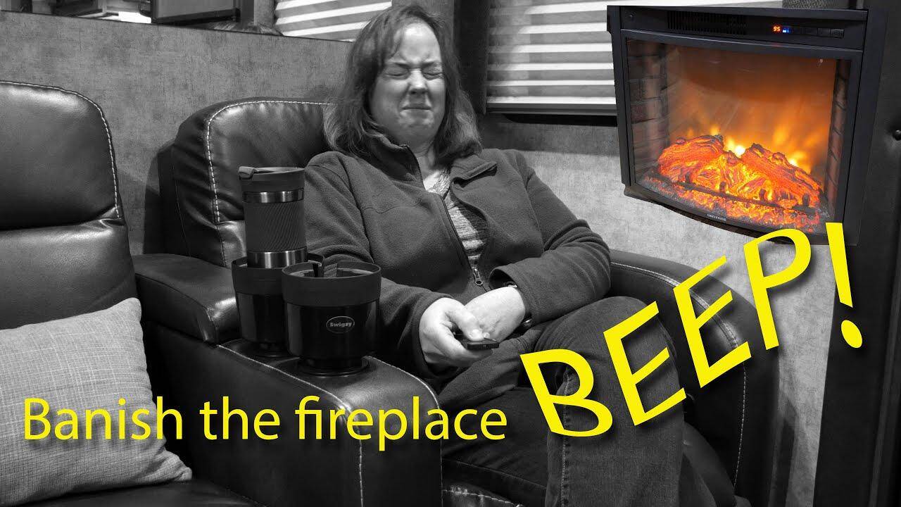 Banish the Beep: Reduce that RV electric fireplace noise!  |E6