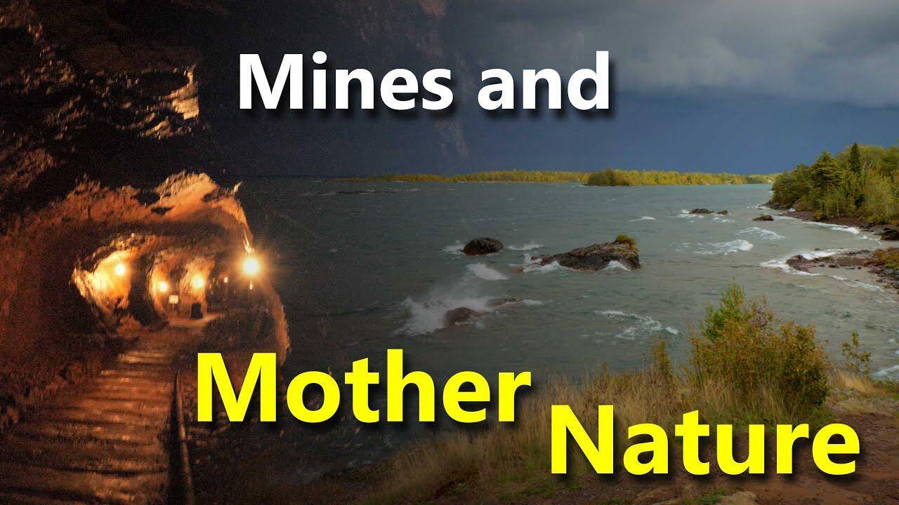 Stormy Lake Superior, Bike Trail Fail & Delaware Copper Mine in Western UP Michigan! |E34