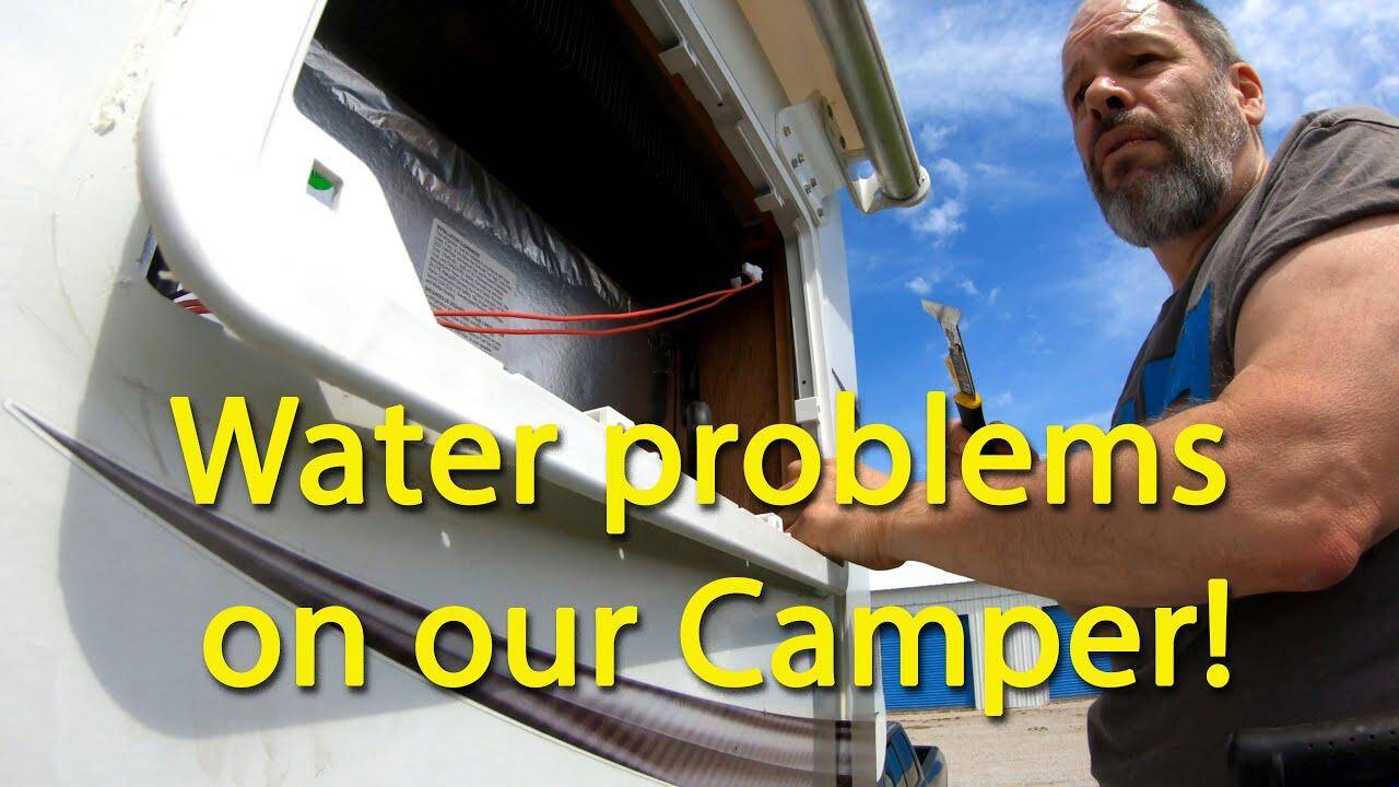 Our fix FAILED – RV Leaks and delamination on our Truck Camper |E9