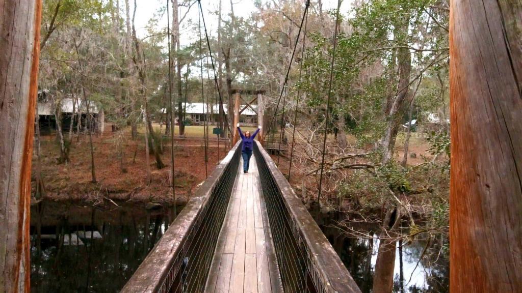 Oleno State Park Suspsension Bridge