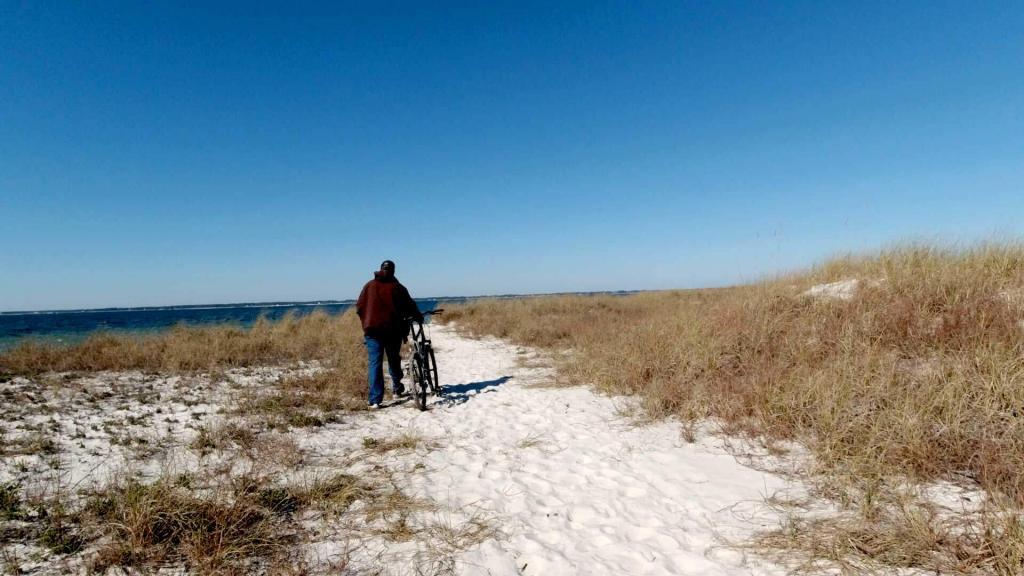 bike path at St. George Island