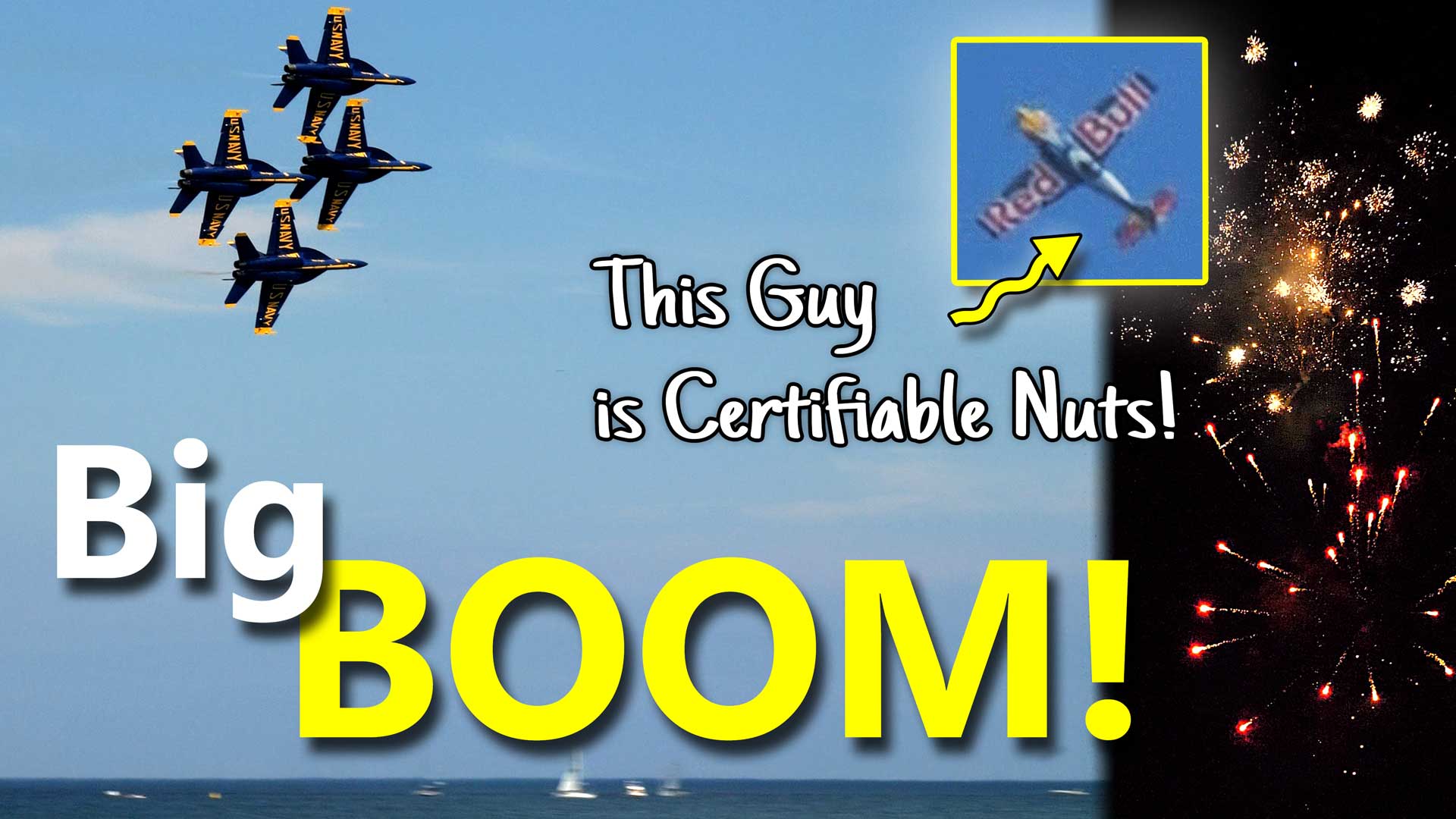 Can you BELIEVE that guy?!  From Fireworks in NC to the Milwaukee Air and Water Show | E82
