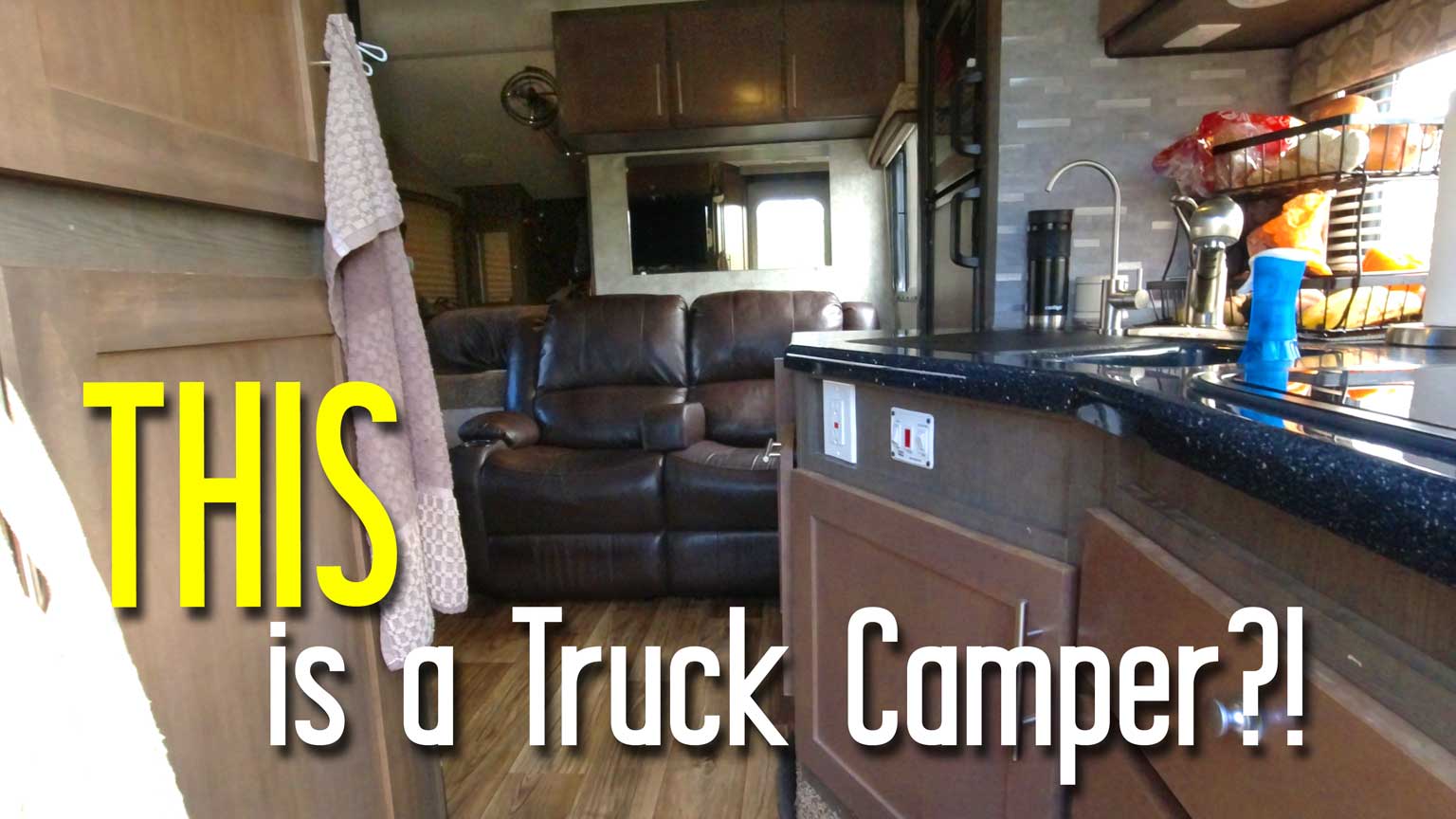 Our Host Cascade Truck Camper Tour | e100