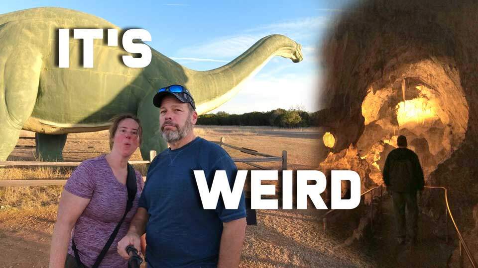 Dinos, Skulls, Caves & Pagan Rocks? | Truck Camper Adventures | e110