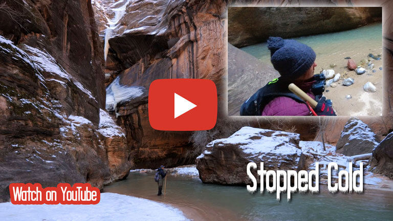 I Couldn’t Go On: Winter Trekking the Zion Narrows | e118