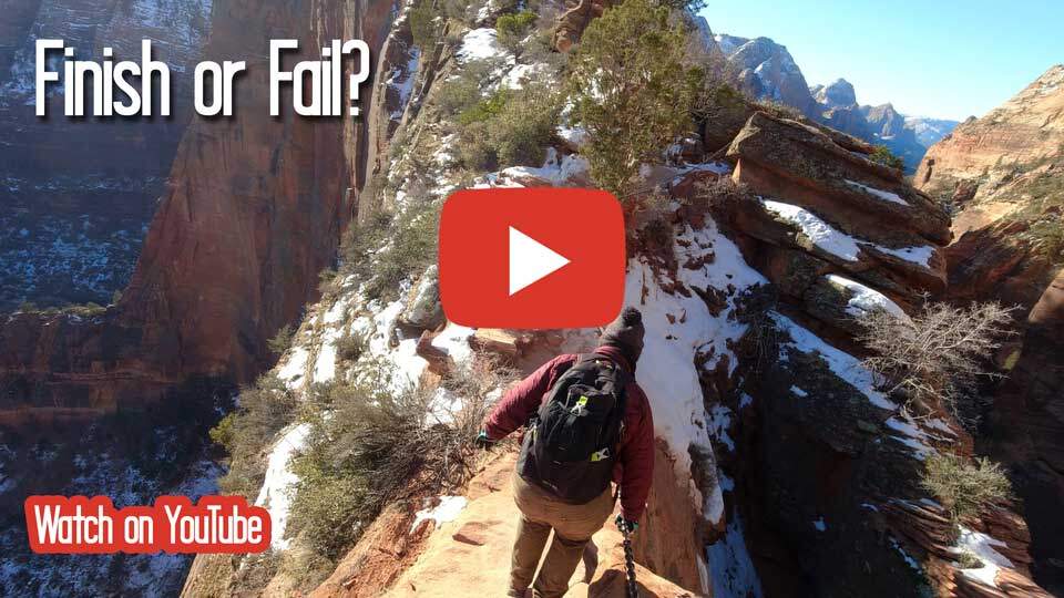 The MOST TERRIFYING Hike EVER on Angel’s Landing | e119 | Truck Camper RV Travels