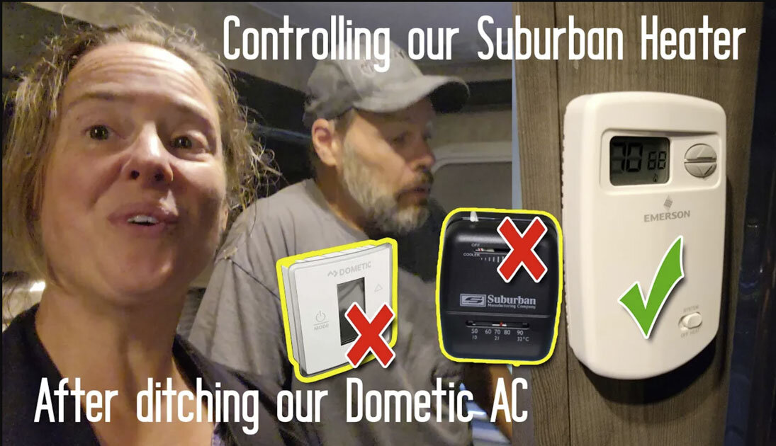 How to Choose & Install a digital thermostat for your Suburban heater! | E89