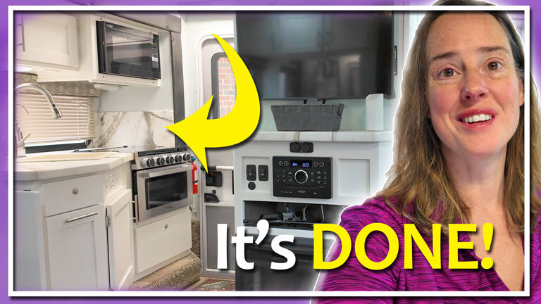 Final Steps & Our RV Makeover REVEAL! | e175